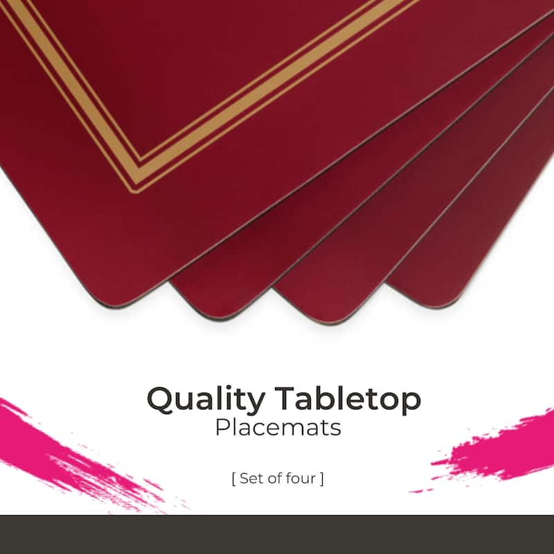 Pimpernel Set of 4 Classic Placemats - 15.7" x 11.7" each