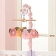 preview thumbnail 5 of 5, Lambs & Ivy Little Garden Felt Flowers Musical Baby Crib Mobile Soother Toy