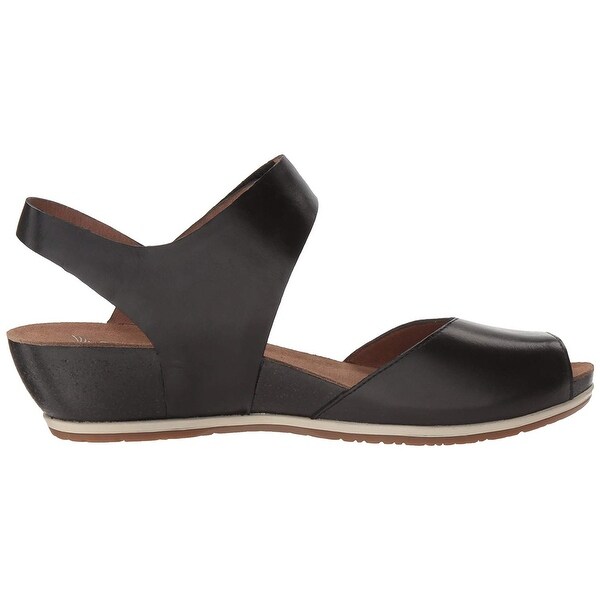 dansko vera peep toe sandal