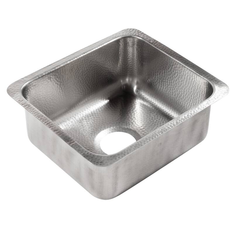 Orwell Crafted Stainless Steel 17" Single Bowl Undermount Kitchen Sink - Brushed