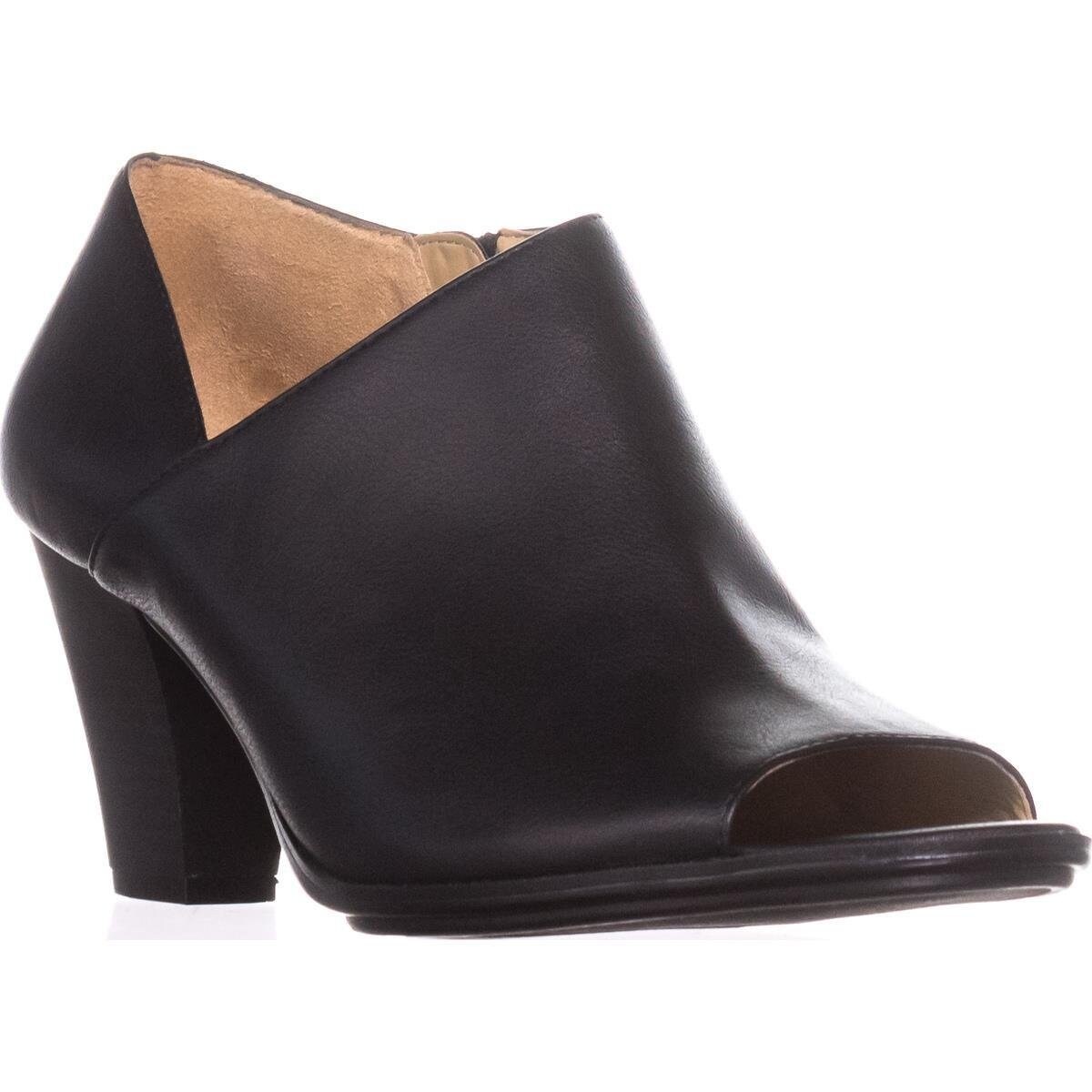 naturalizer peep toe booties