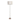 Minimalist Floor Lamp Slim Standing Light with Neutral Shade