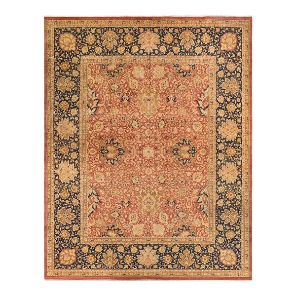 slide 1 of 8, Overton Mogul, One-of-a-Kind Hand-Knotted Area Rug - Orange, 12' 3" x 15' 5" - 12' 3" x 15' 5"