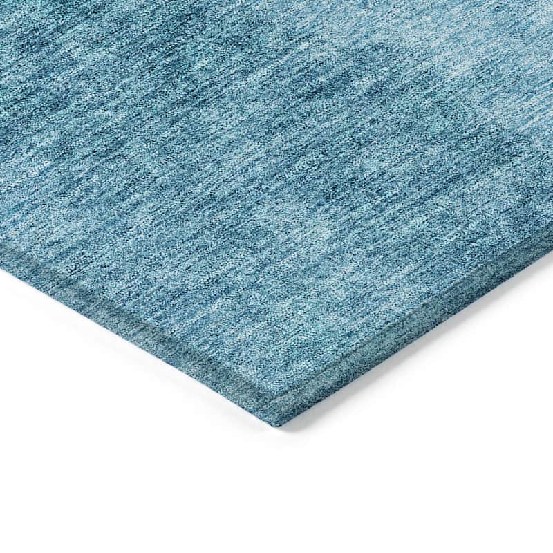 Machine Washable Indoor/ Outdoor Chantille Modern Horizon Rug