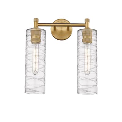 Innovations Lighting Crown Point - 2 Light 12" Wall-Mounted Bath Vanity Light
