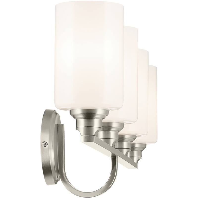 Kichler 55227 Gioe 4 Light 32" Wide Vanity Light with Opal Glass