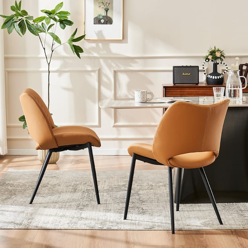 Modern Dining Kitchen Chairs Set of 2 Loads up to 300lbs