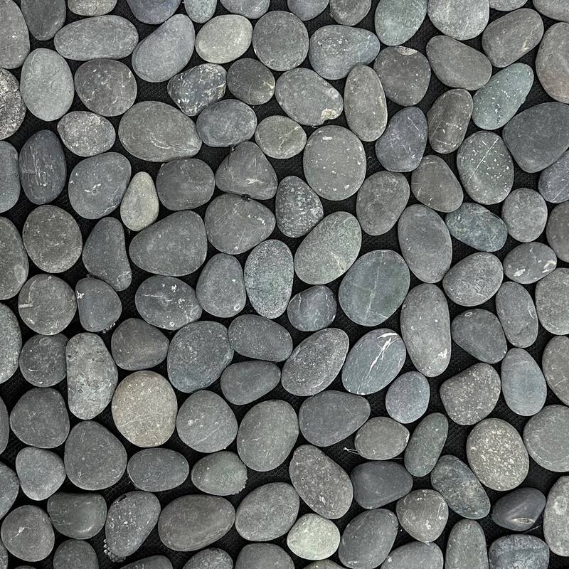 Brook Branch Real Stone Pebble Mat - 19 x 29