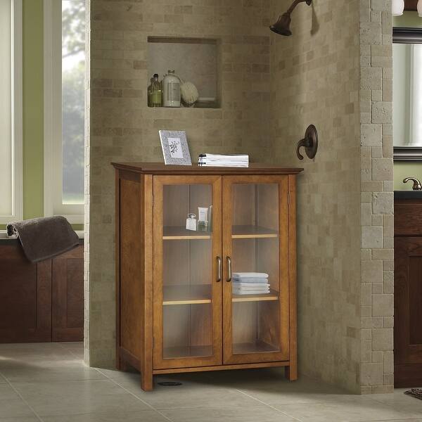 photo Floor Cabinet With Glass Doors usd
