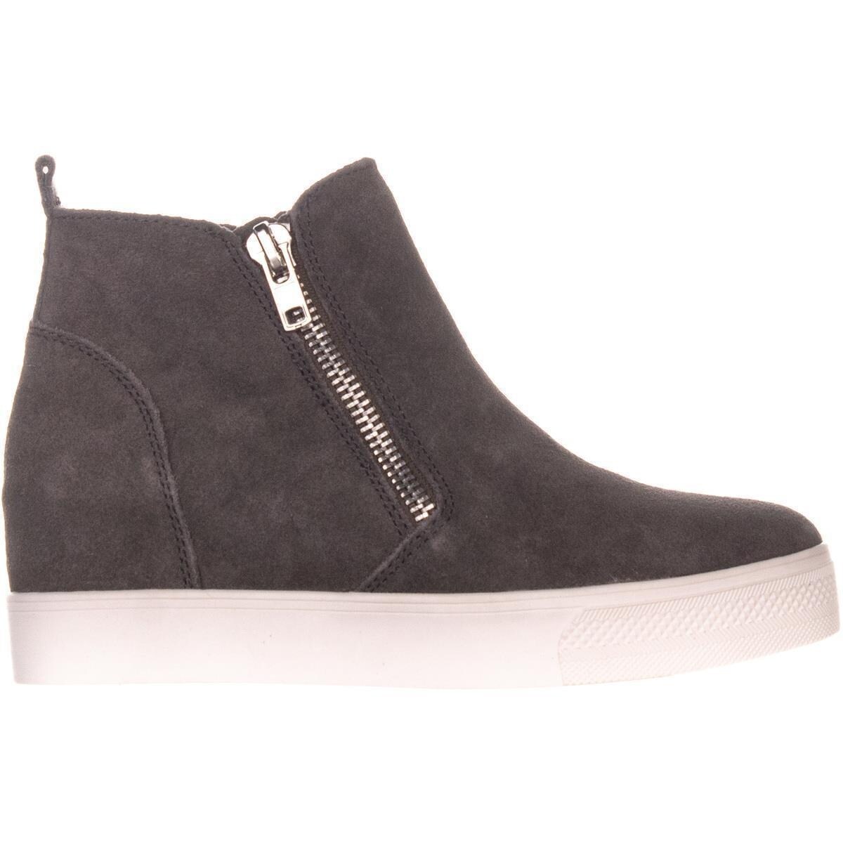 steve madden wedgie suede sneakers