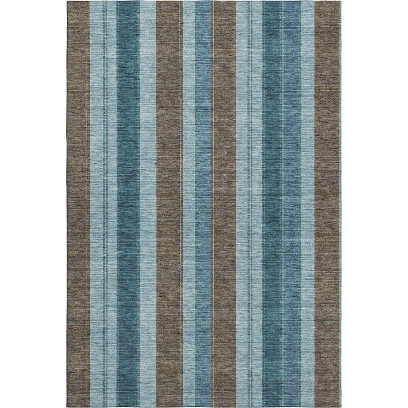 Premium Washable Super Soft Modern Stripe Mayfield Rug