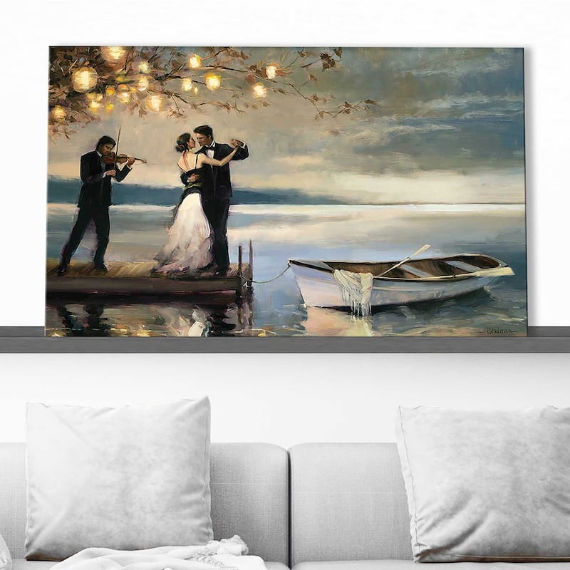 "Twilight Romance" Print on Canvas