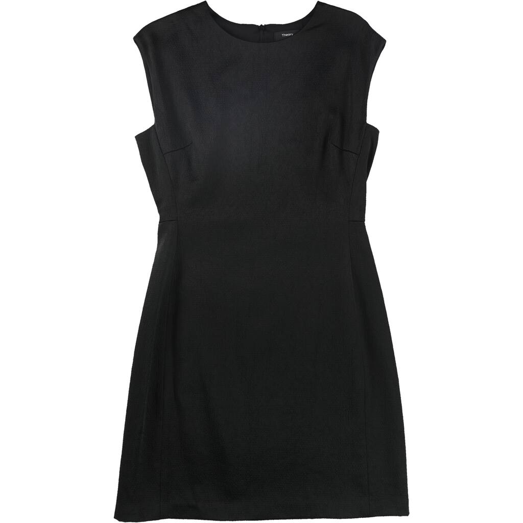 Theory Womens Structured Cocktail Dress,, Black, 10