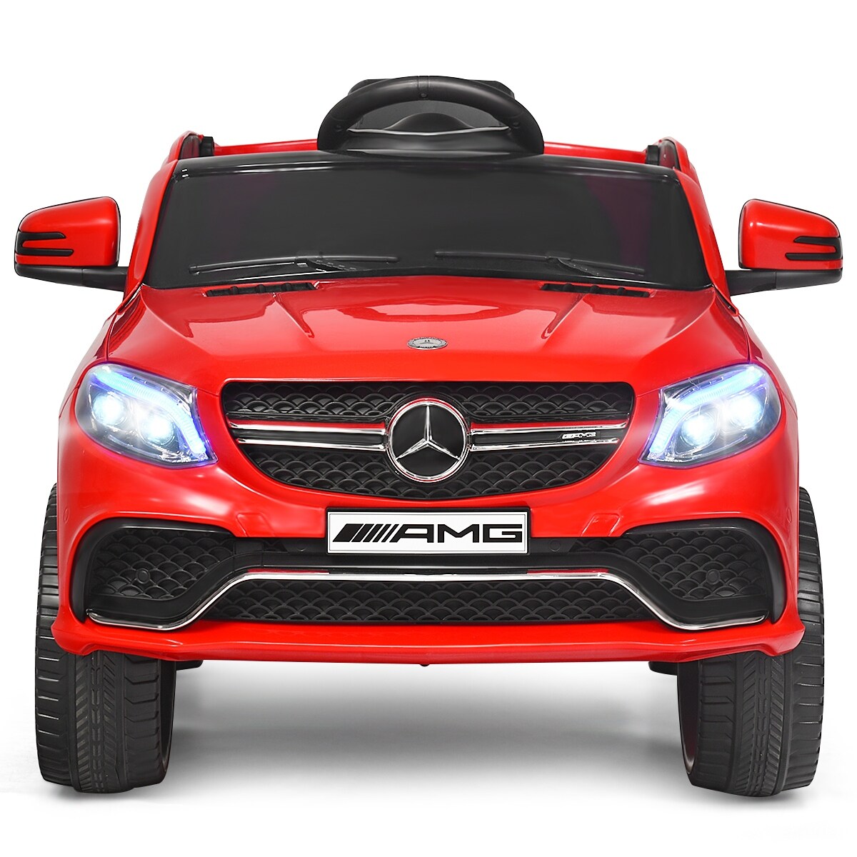Shop Costway Mercedes Benz 12v Electric Kids Ride On Car Licensed