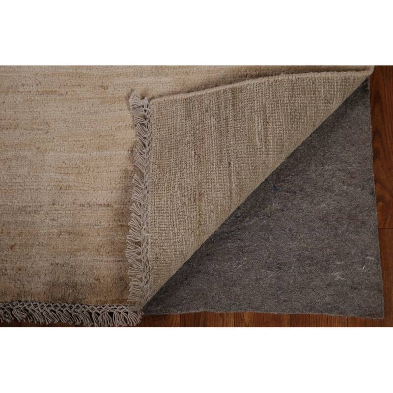 Gabbeh Kashkoli Oriental Area Rug Hand-knotted Wool Carpet - 6'7"x 9'6"