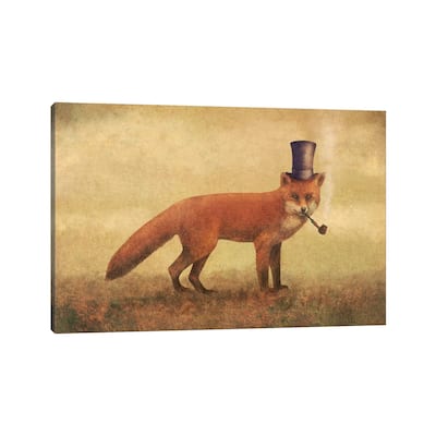 iCanvas "Crazy Like A Fox" by Terry Fan Canvas Print