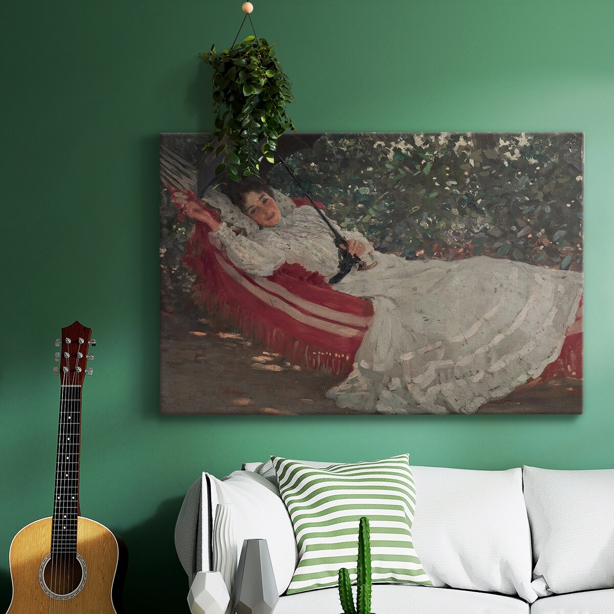 Vintage Botanical Print-XCVIII -Gallery Wrapped Canvas - On Sale