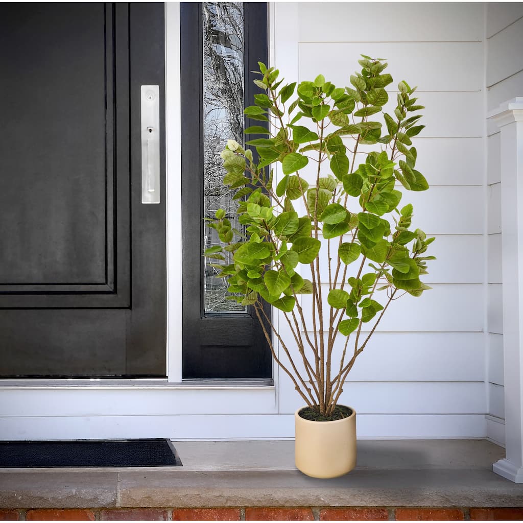 4' UV Potted Smoke Tree