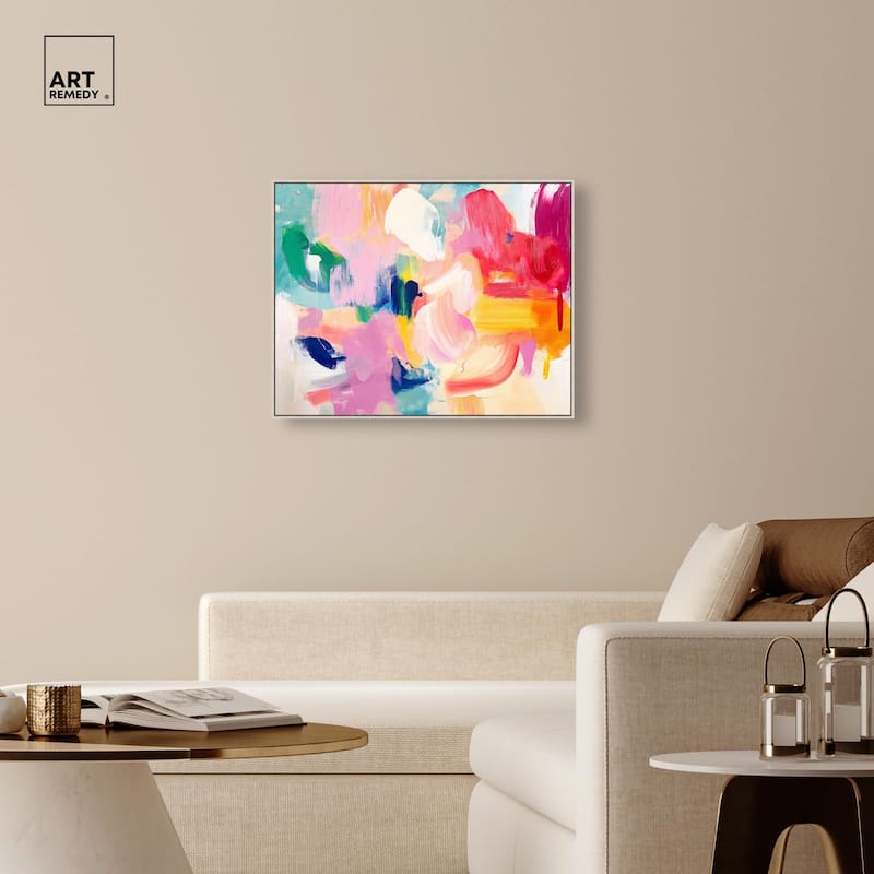 Pigment Play I Canvas by Art Remedy