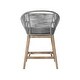 preview thumbnail 45 of 69, Tutti Frutti Solid Eucalyptus Wood and Rope Outdoor Patio Counter or Bar Height Barstool