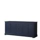 Option Dark Blue, Black Trim, No Top