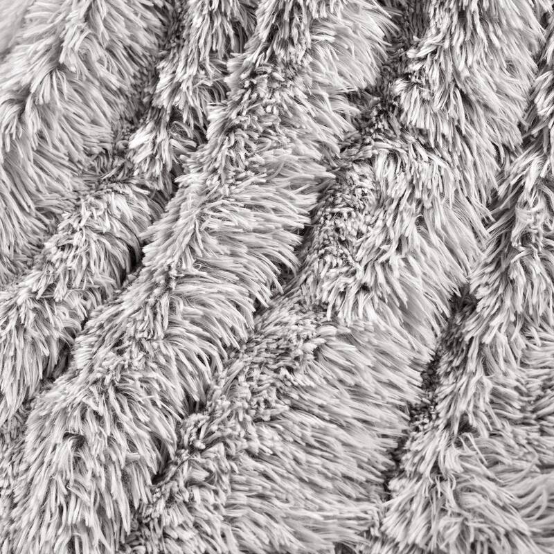 Lush Decor Emma Faux Fur Throw Blanket