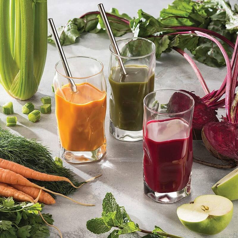 Bormioli Rocco Set of 6 Sorgente Cooler Glasses - 15.5 oz.