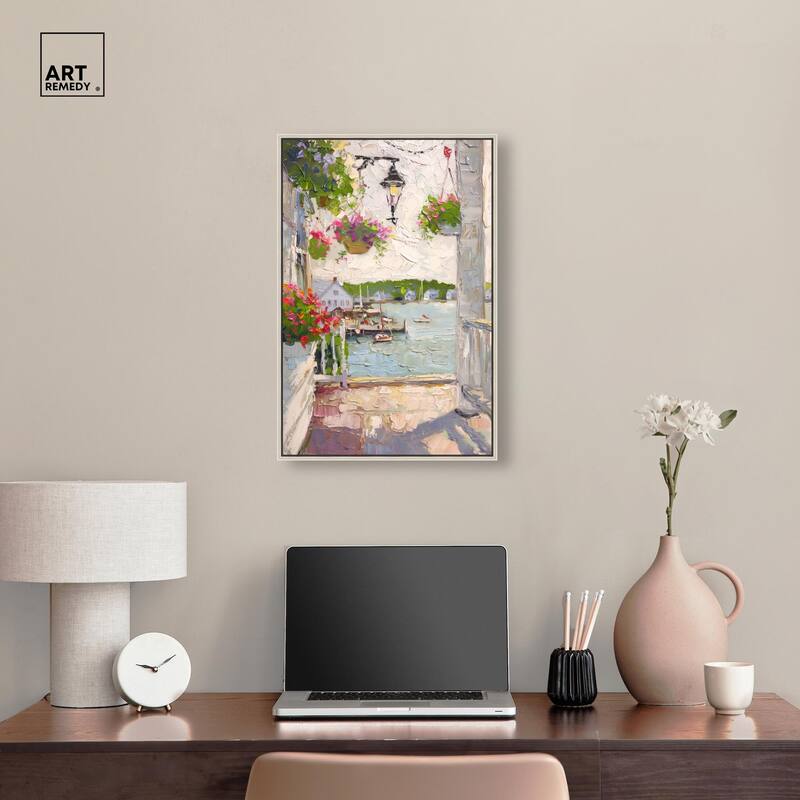 Harbor Hideaway II Canvas by Art Remedy