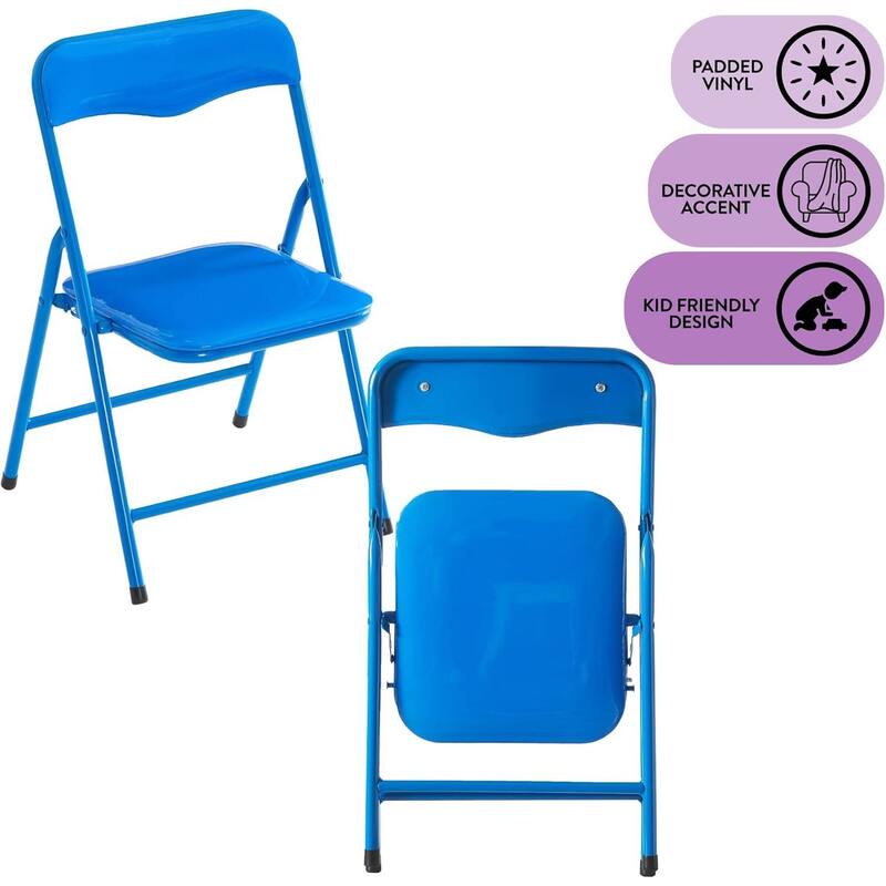 Heritage Kids Padded Folding Chair Set of 2