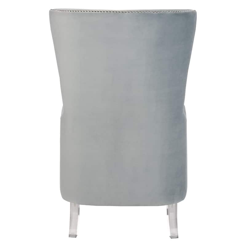 SAFAVIEH Couture Geode Modern Wingback Chair - 29.1" W x 32.3" D x 44.9" H