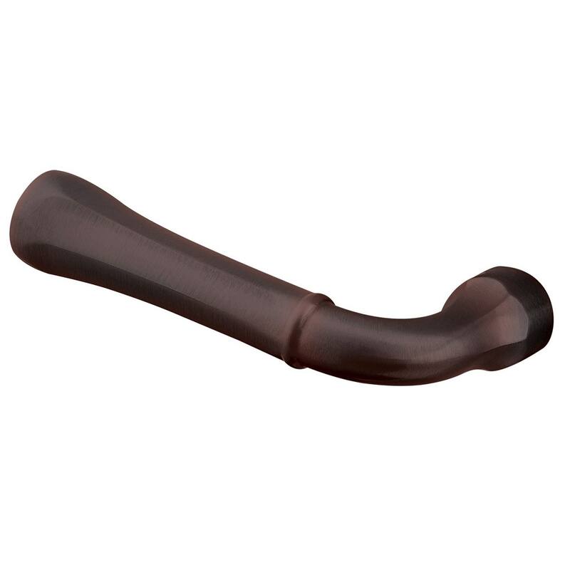 Baldwin Single Left Hand Estate Lever Minus Rosettes - Venetian Bronze