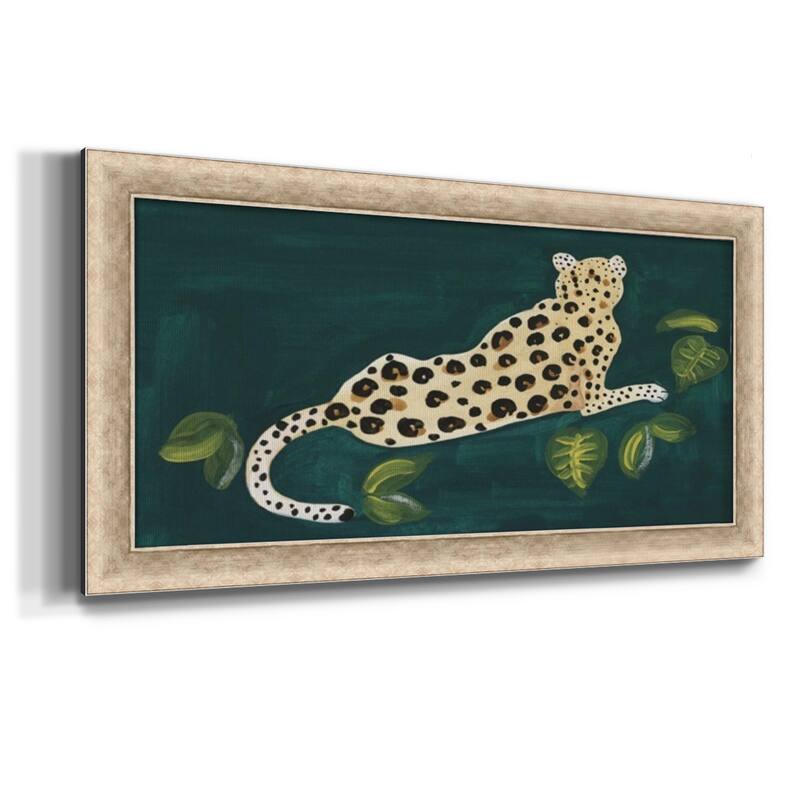 Lethargic Leopard I Premium Framed Canvas- Ready to Hang