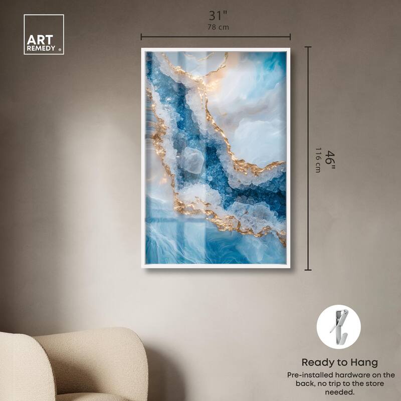 Molten Topaz I Shadowbox by Art Remedy