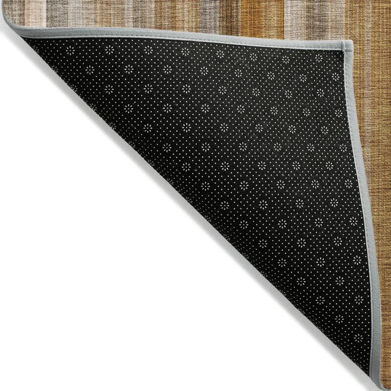 Alsito Stripe Weather Resistant Timeless Fusion Outdoor Rug