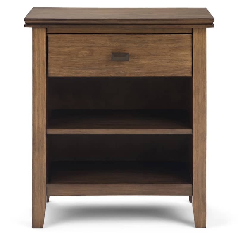 WYNDENHALL Stratford SOLID WOOD 24 inch Wide Bedside Nightstand Table