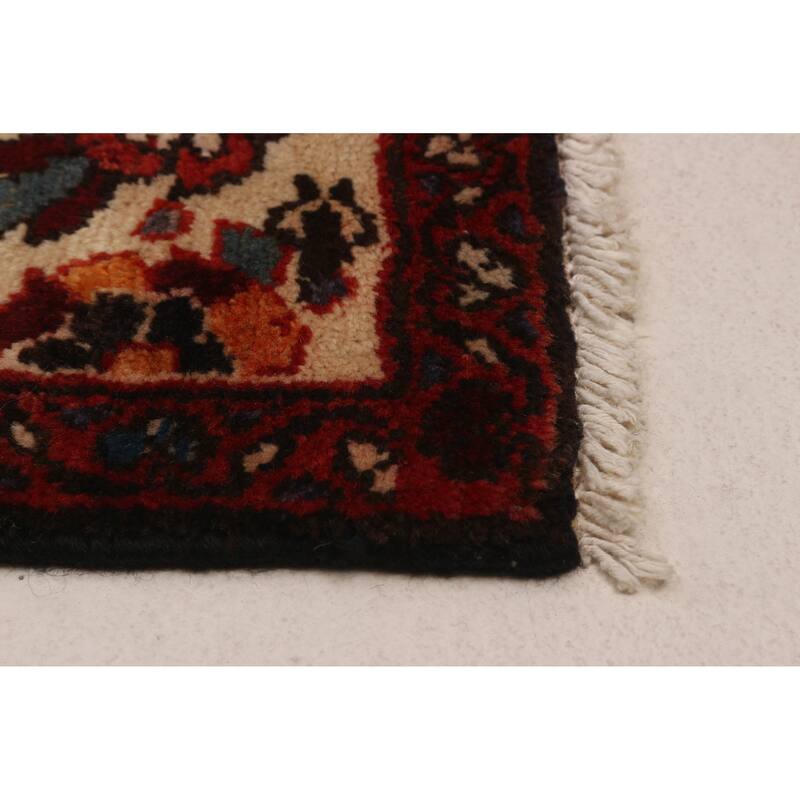 ECARPETGALLERY Hand-knotted Andelz Black Wool Rug - 3'6 x 10'0