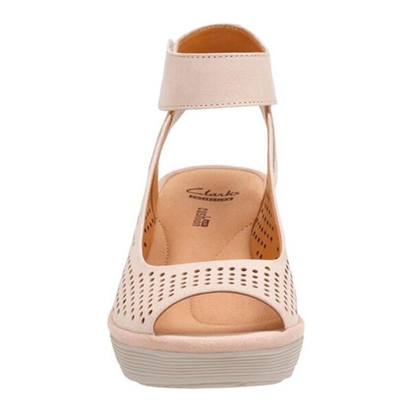 clarks collection women's reedly salene wedge sandals