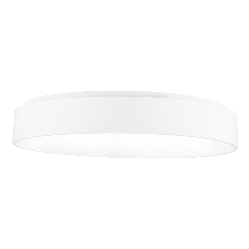 Arenal Integrated LED 24in White Flush Mount
