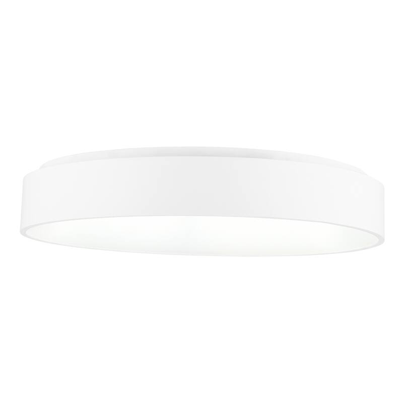 Arenal Integrated LED 24in White Flush Mount - White