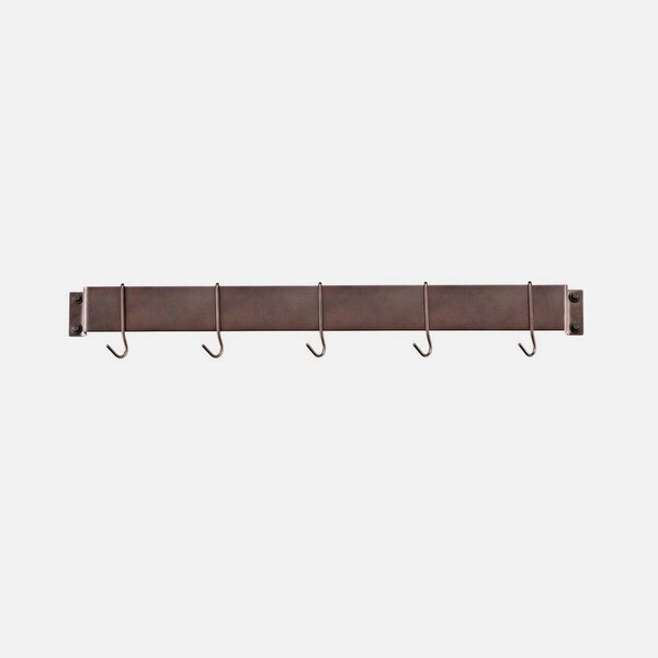 Cuisinart CRBW-33ORB Chef's Classic 33-Inch Bar-Style Wall-Mount Pot Rack, Oil-Rubbed Bronze - Oil-rubbed Bronze
