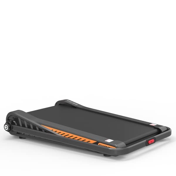 Under Desk Walking Pad, Mini Treadmill 15 Incline 2.0HP 240LBS Bed