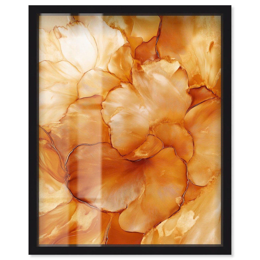 Sunlit Bloom II Shadowbox by Art Remedy