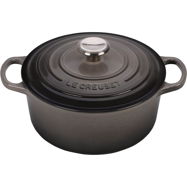 Le Creuset Signature Enameled Cast Iron Cookware Set, 7-Piece, Oyster ...