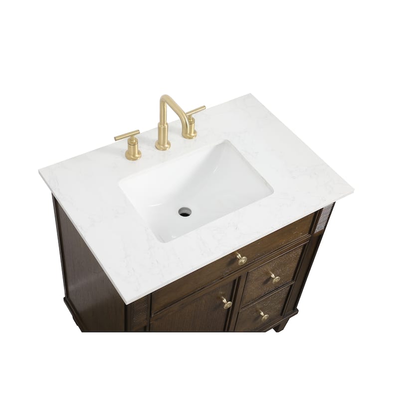32" Bordeaux Bathroom Vanity