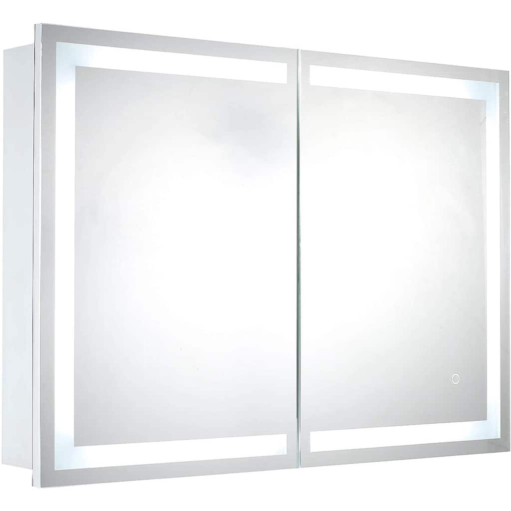 Edison M13 Tri-Color LED Medicine Cabinet with Dimmable Touch Sensor w/Anti-Fog pad