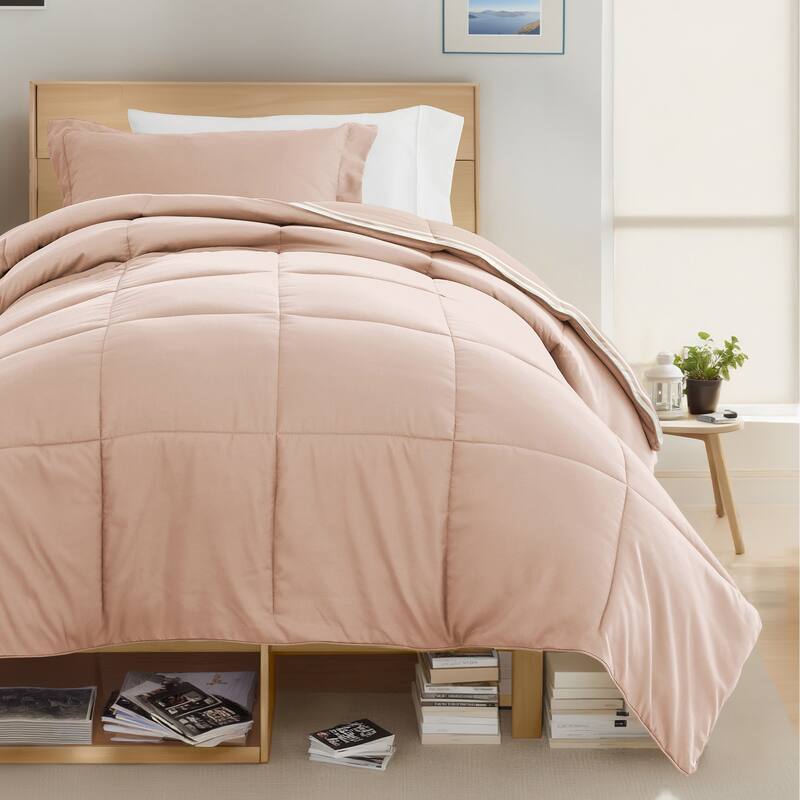 8pc Twin XL Pattern Dorm Bedding Bundle