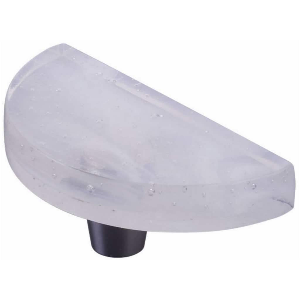 Schaub and Company 211068-TW Fused Glass 3" Wide Half Moon Modern
