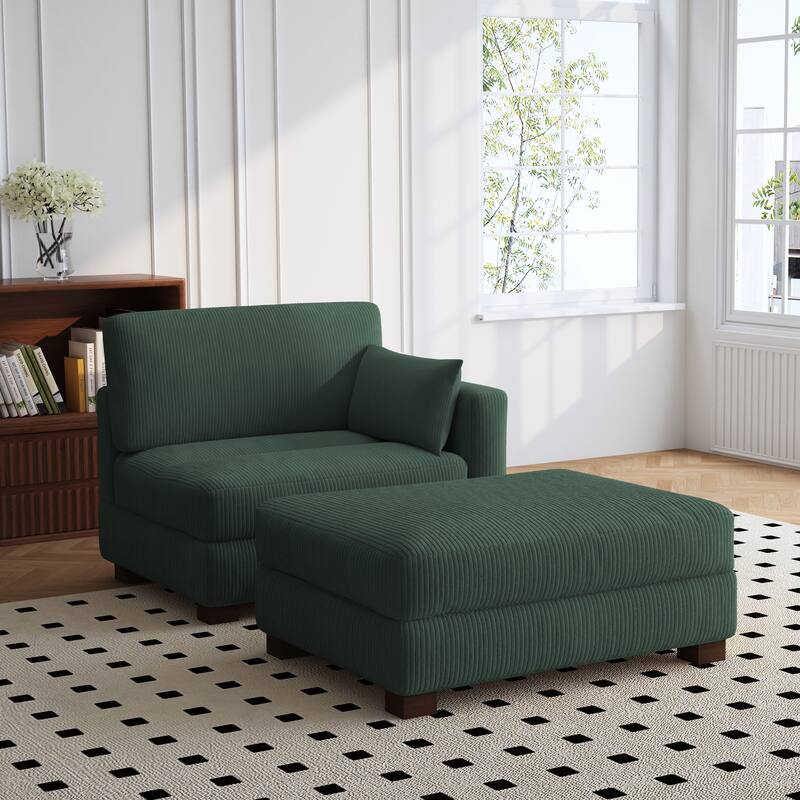 88" Convertible Larger Couch Modular Sectional Sofa Set