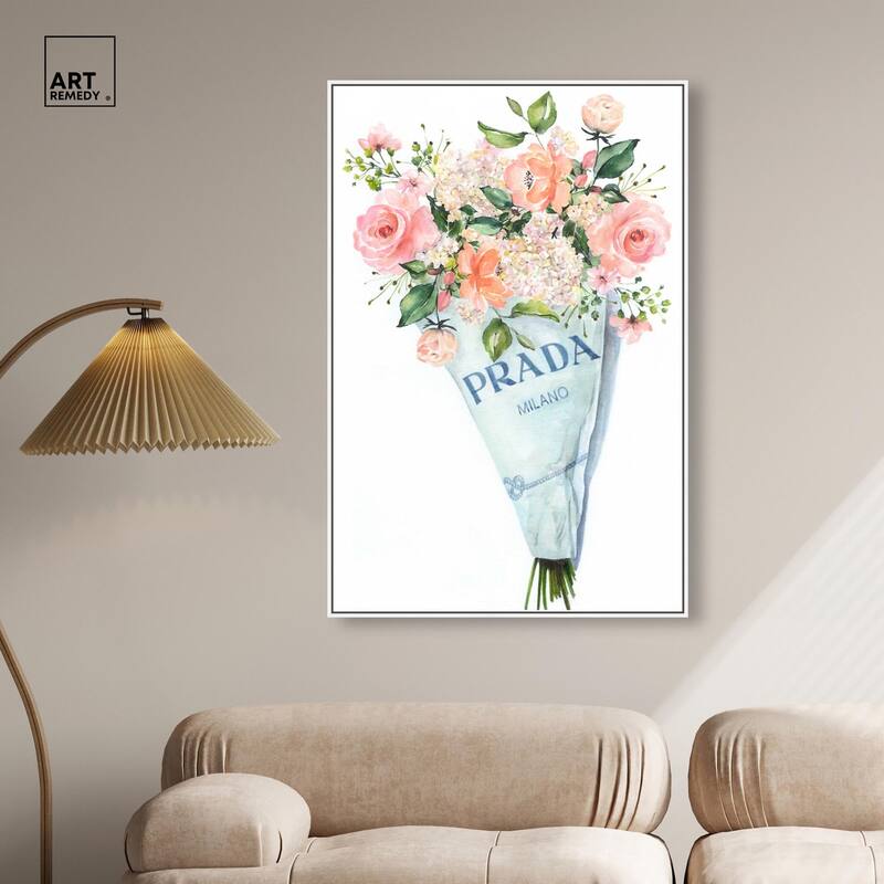 A World of Flowers Canvas by Art Remedy