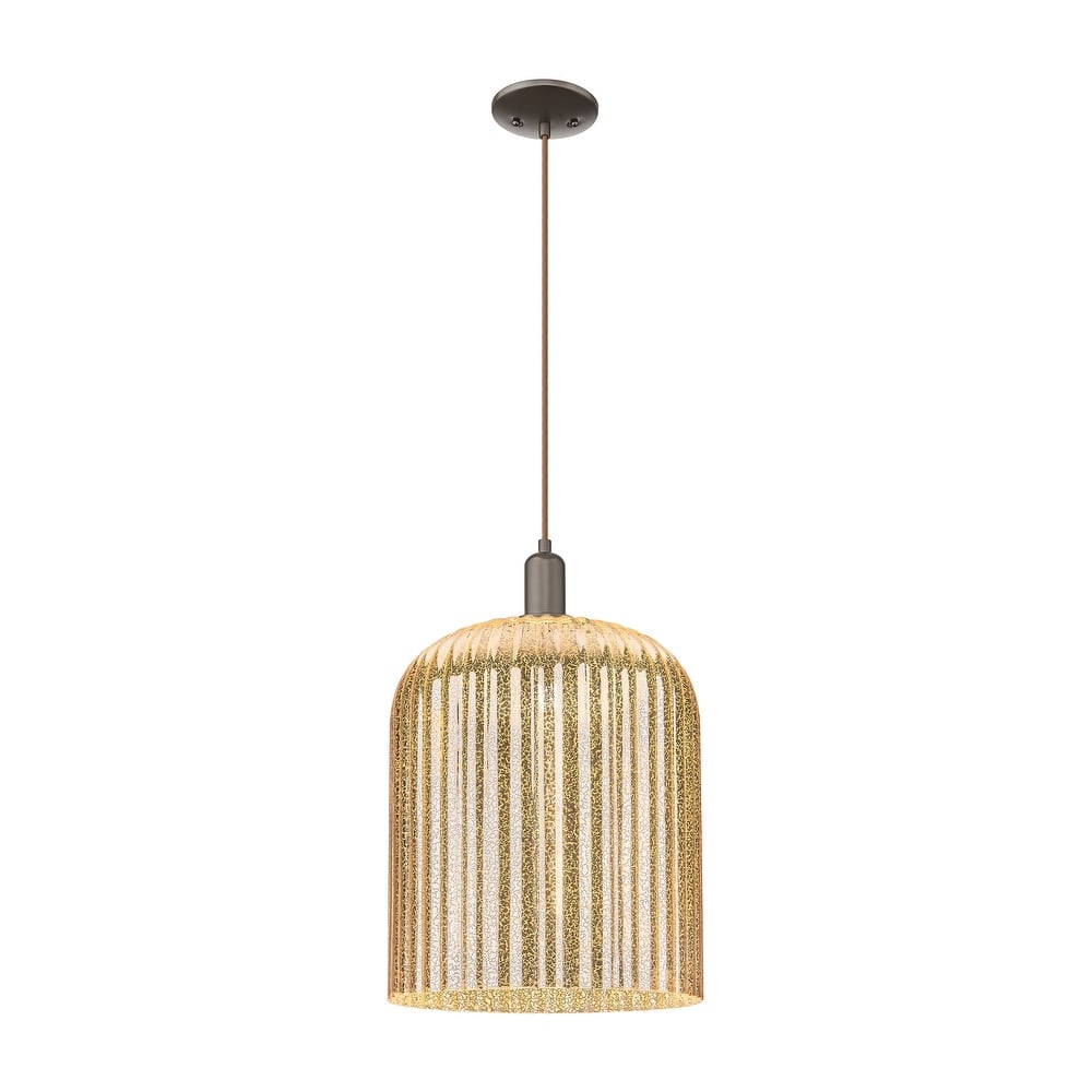 Innovations Lighting Downtown Urban - Bridal Veil - 1 Light 12" Cord Hung Mini Pendant